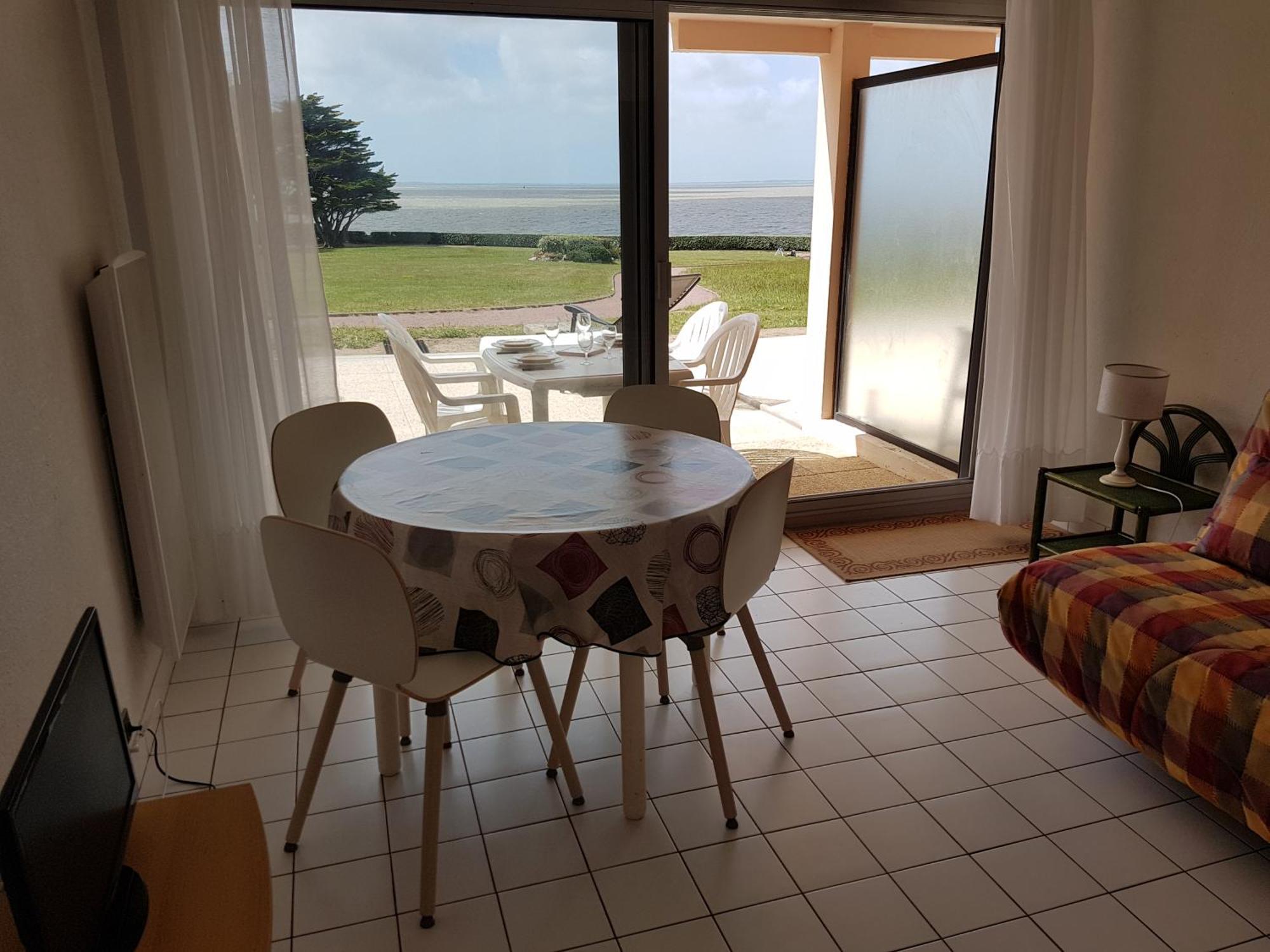 Appartement En Rdc Avec Terrasse Face A La Mer Pornic Kültér fotó