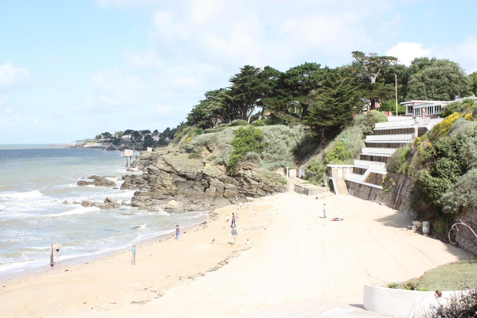 Appartement En Rdc Avec Terrasse Face A La Mer Pornic Kültér fotó