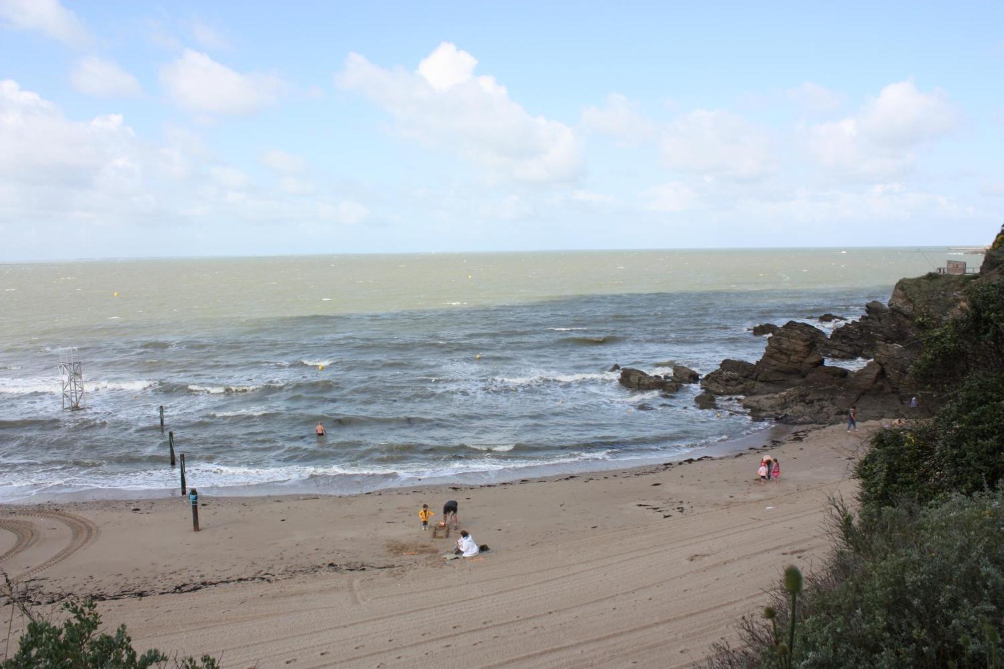 Appartement En Rdc Avec Terrasse Face A La Mer Pornic Kültér fotó