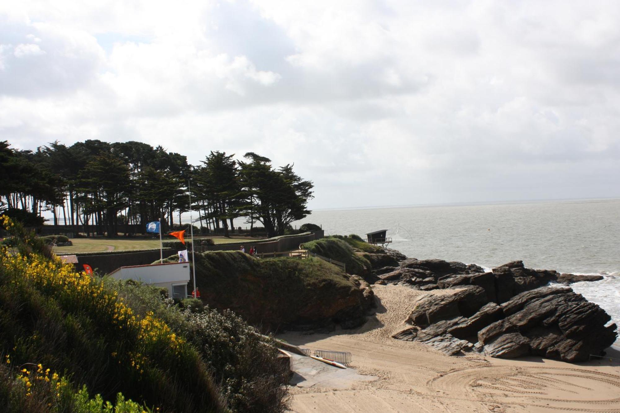 Appartement En Rdc Avec Terrasse Face A La Mer Pornic Kültér fotó